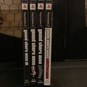 PS2 GTA games